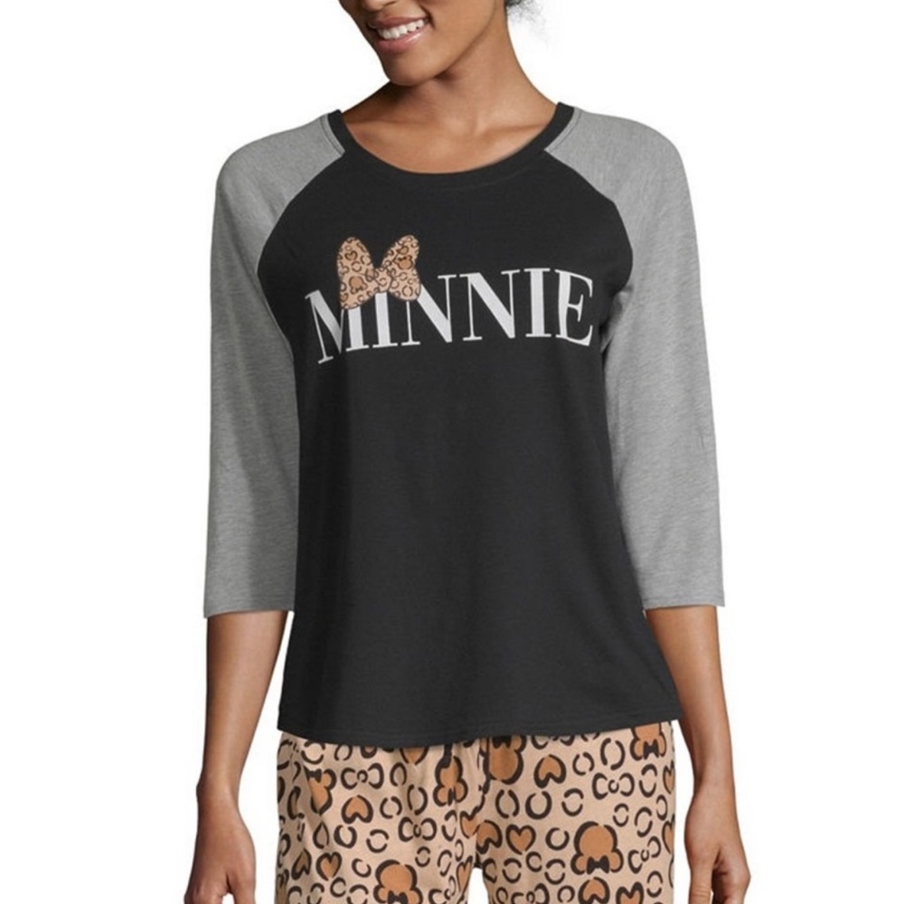 Disney Minnie Mouse raglan sleeve shirt